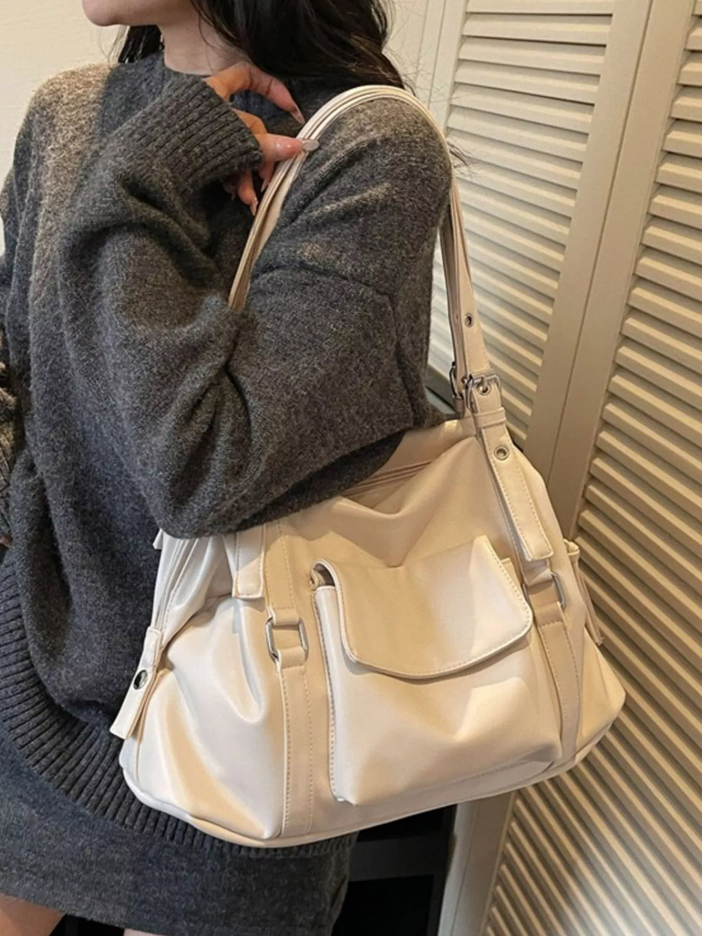 Multiple Pockets Handbag