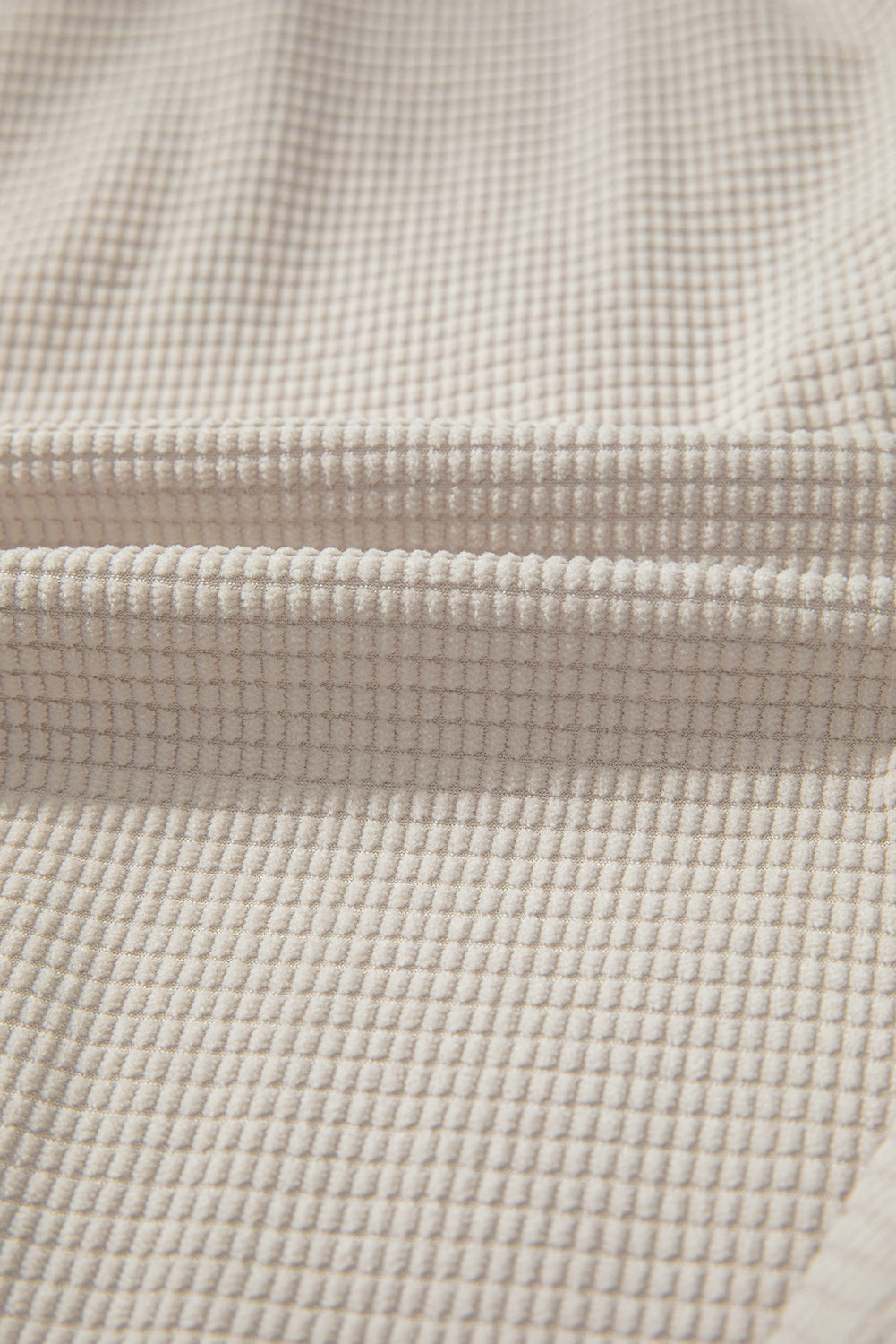 Textured Knit Pocketed Drawstring Hooded Jacket