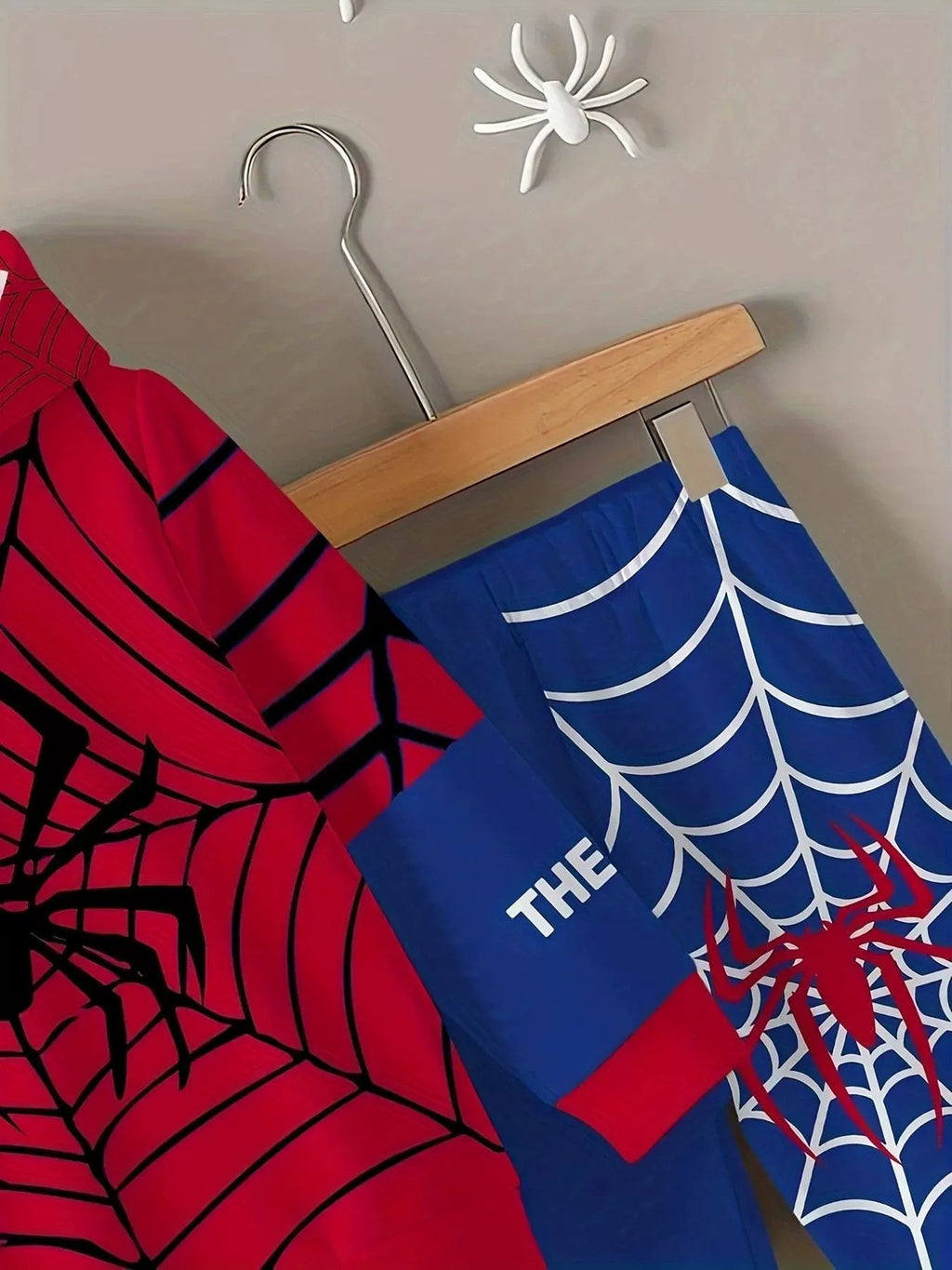 Children's Spider Web Hoodie and Pants Set