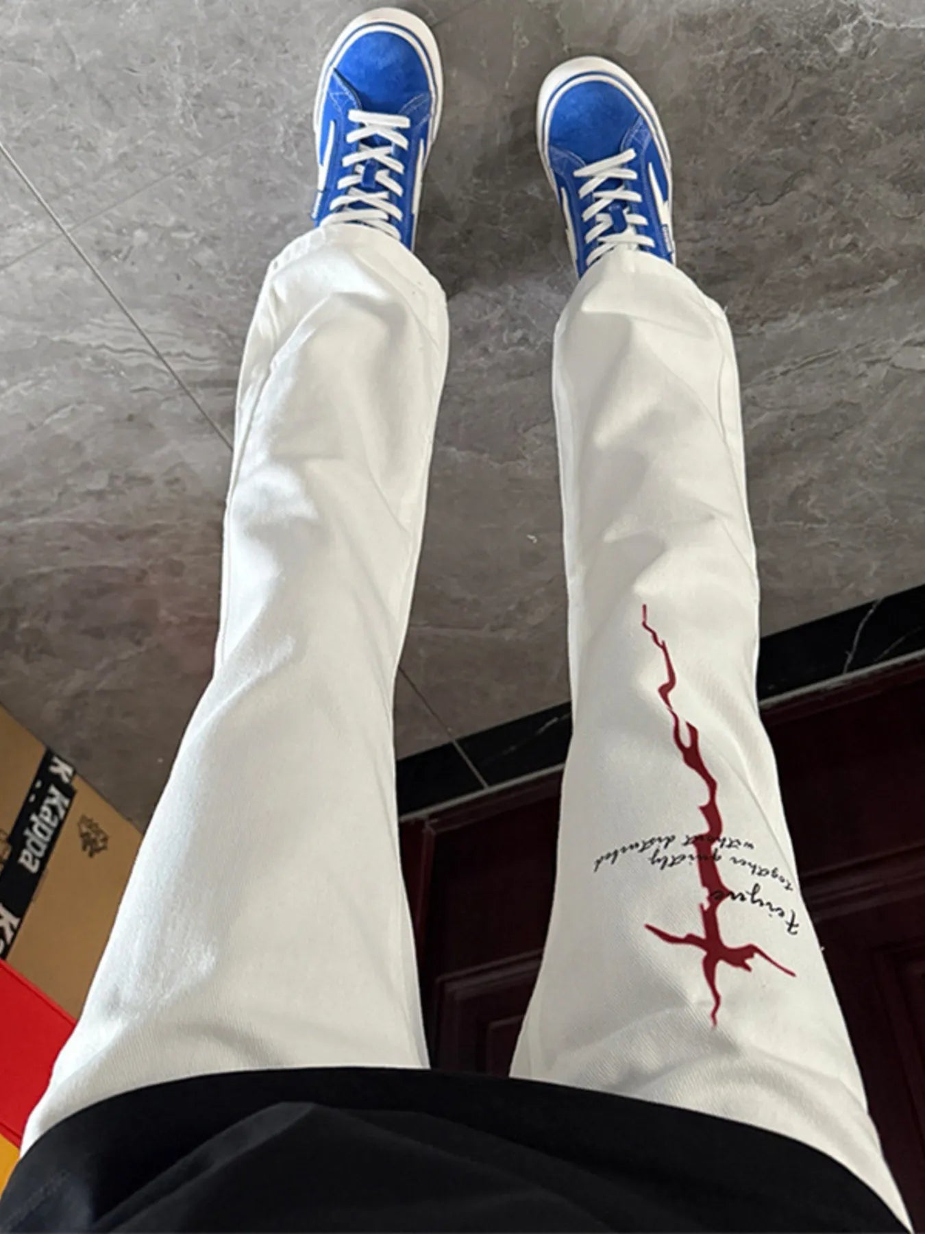 Men's Full Size Casual Bootcut Pants