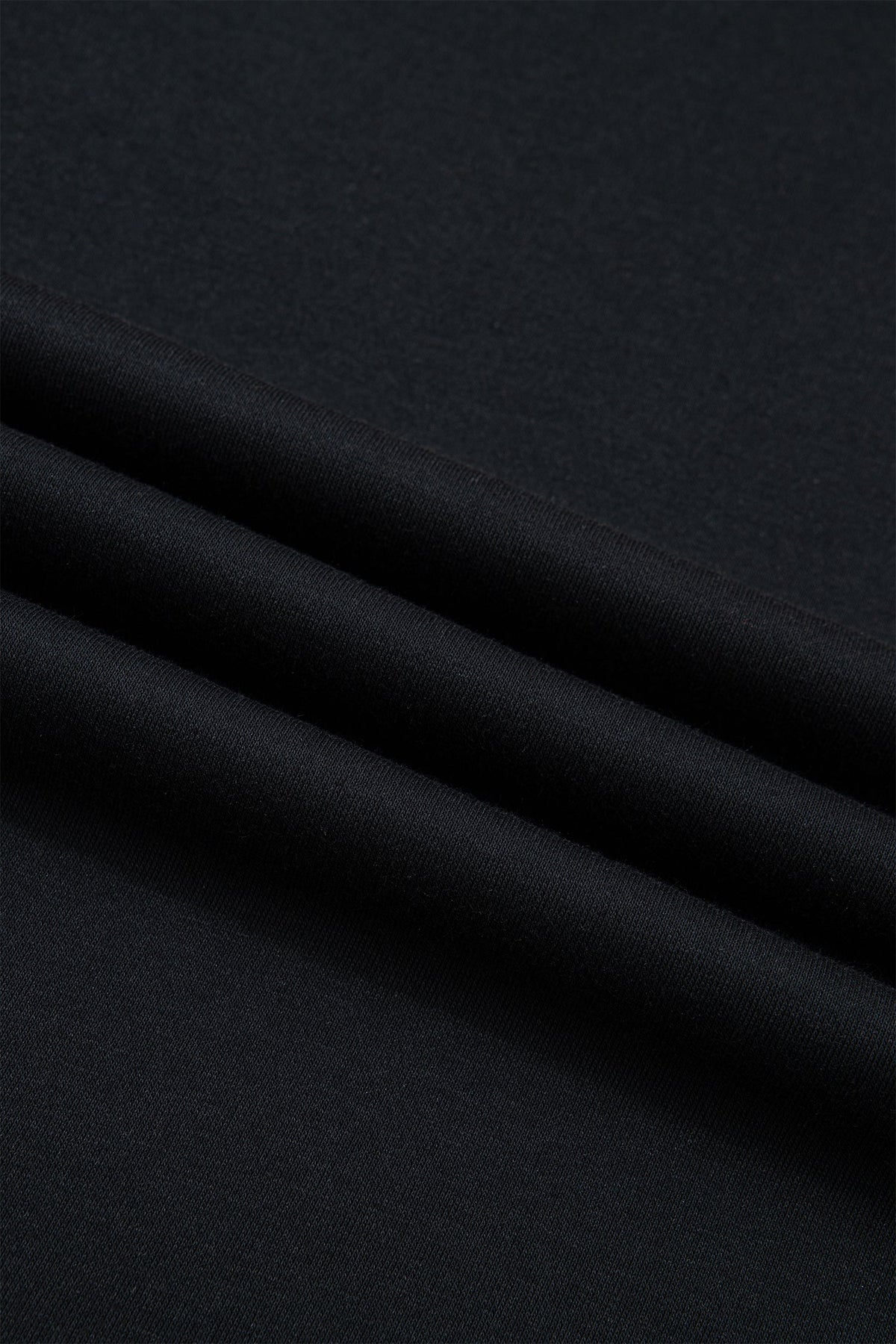Solid Drop Shoulder Long Sleeve Top