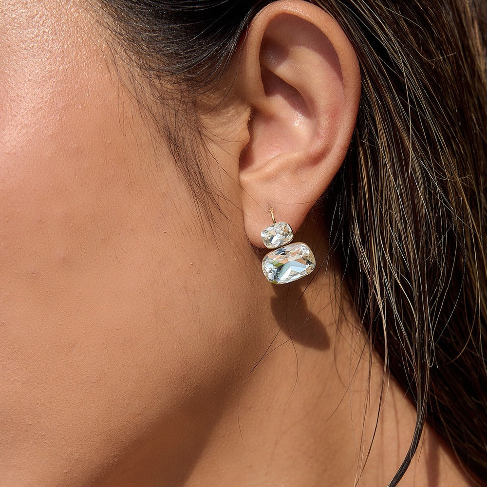 Color Zircon Hoop Earrings Collection