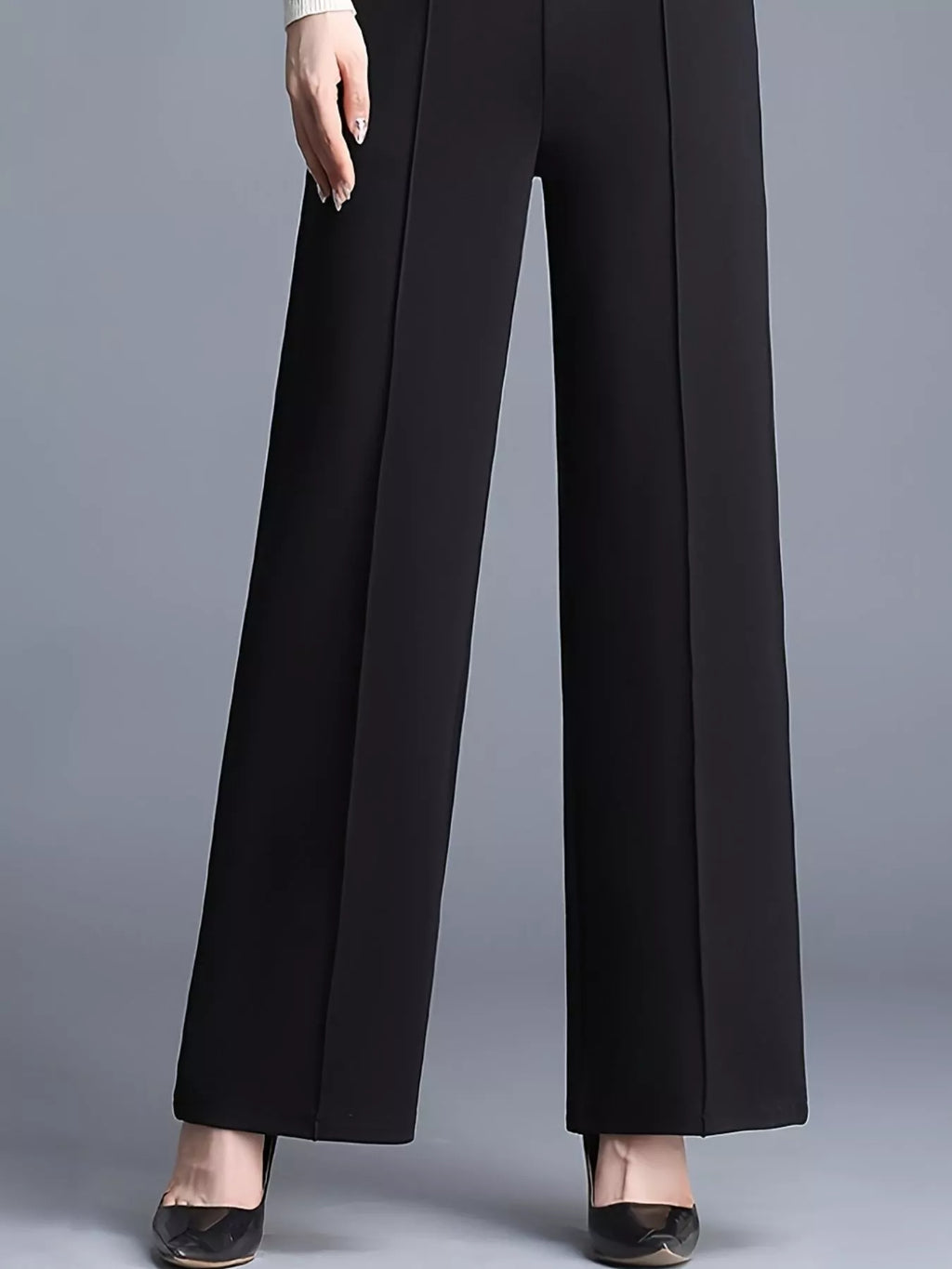 High Waist Wide Leg Pants