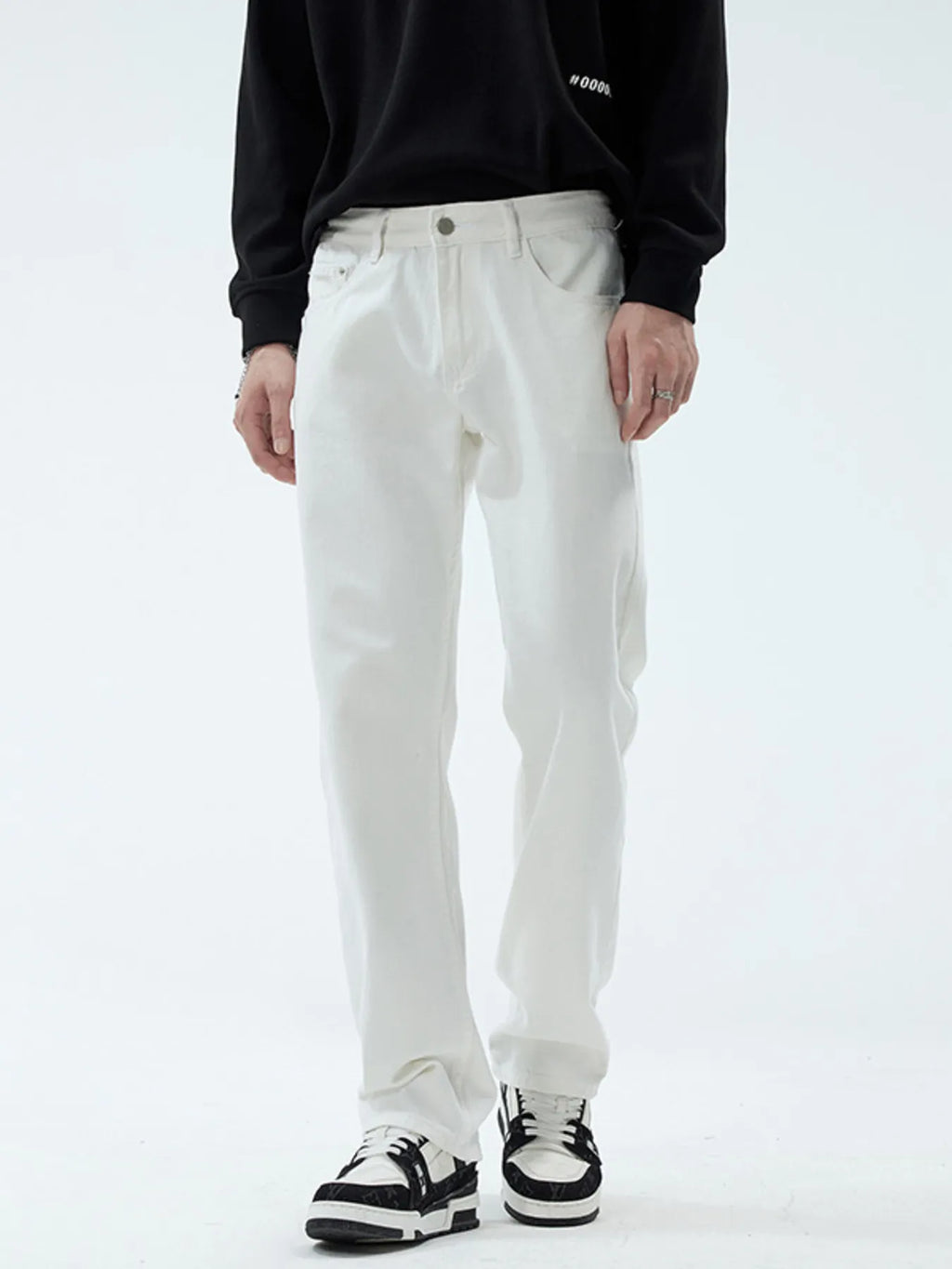 Men's Full Size Loose Fit Jeans Plus Size