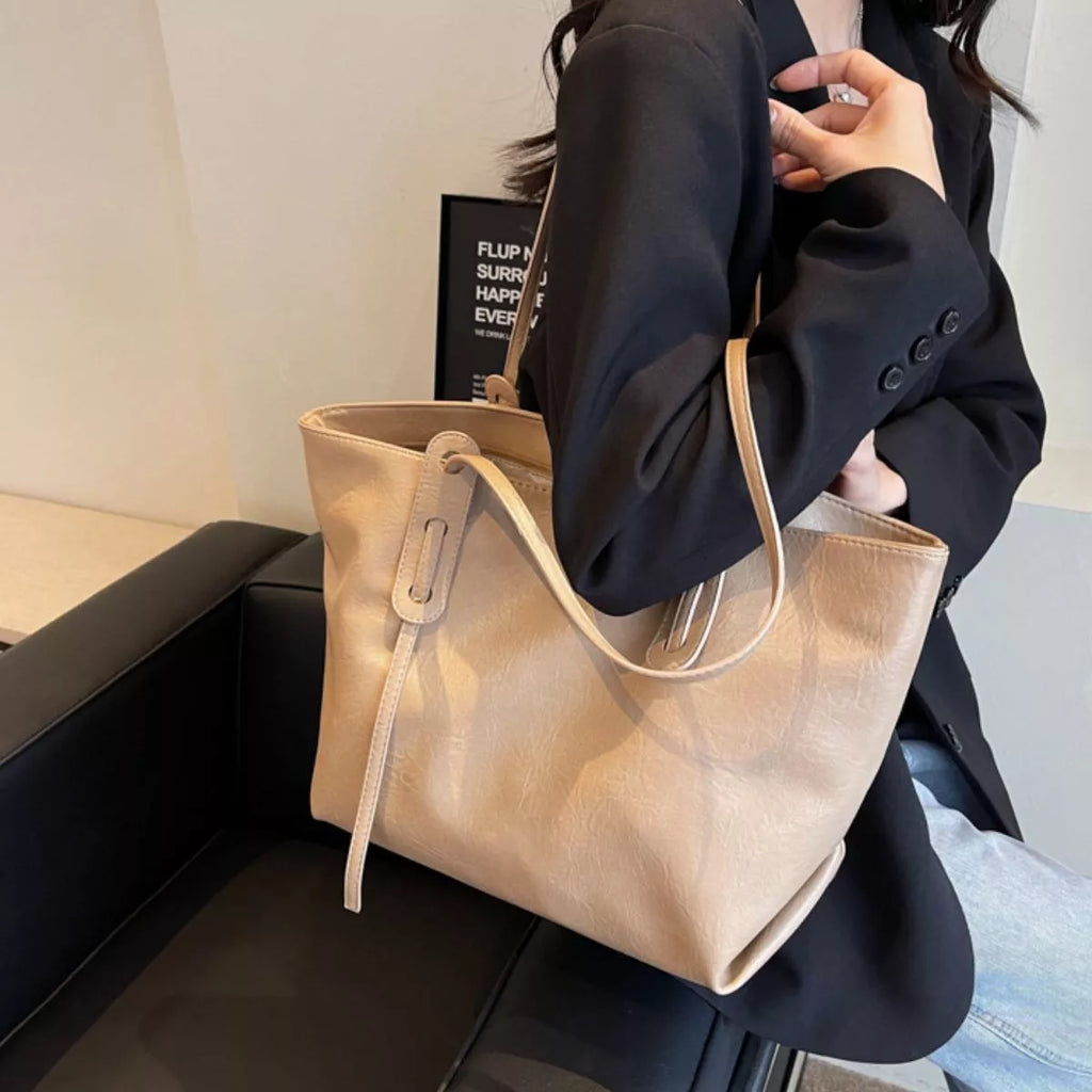 PU Leather Shoulder Bag