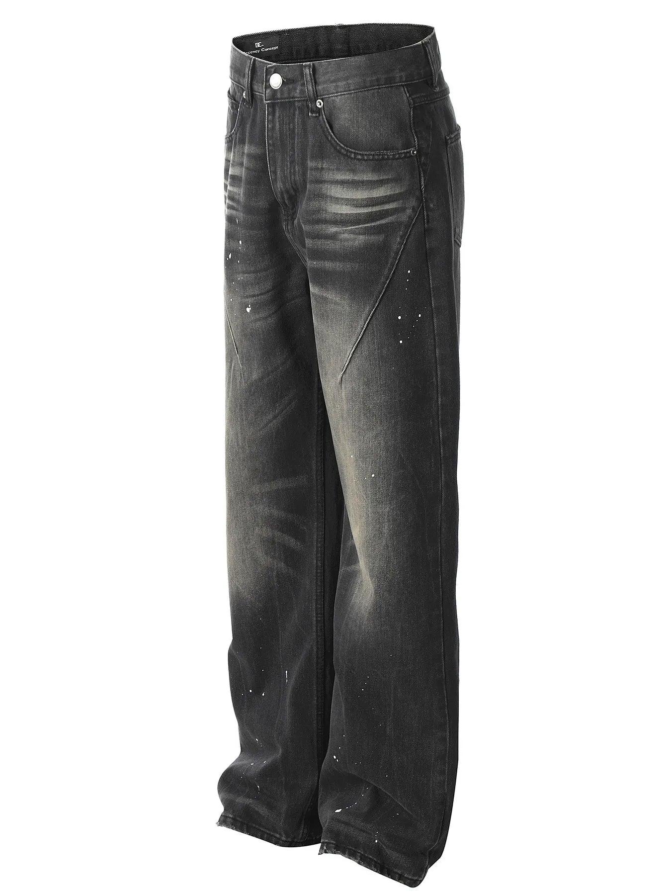 Men's Vintage Washed Relaxed Fit Jeans