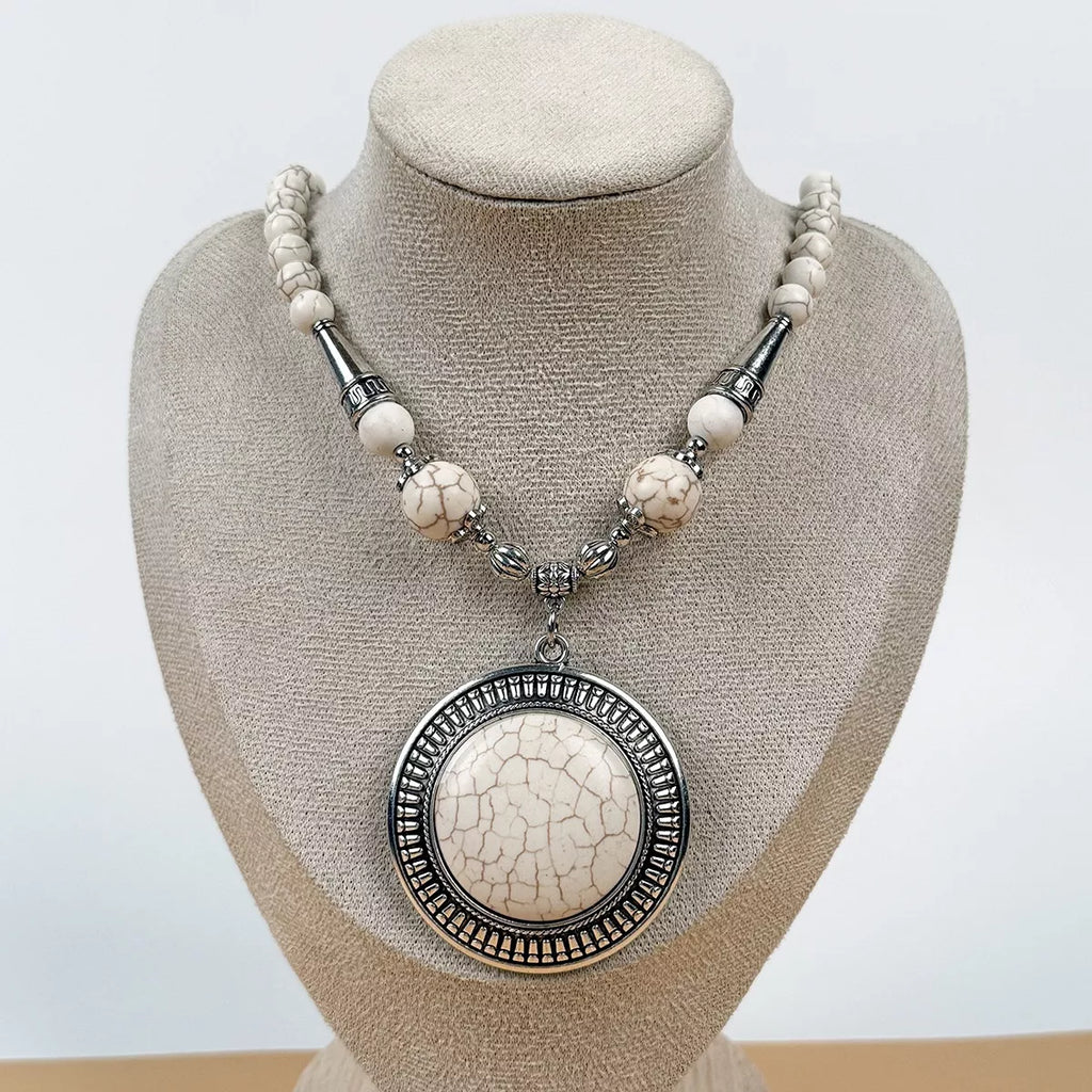 Bohemian Style Statement Pendant Necklace