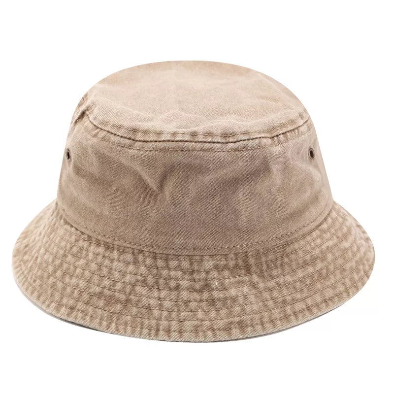 Wide Brim Bucket Hat
