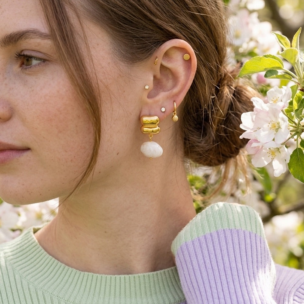 Resin Drop Earrings Collection