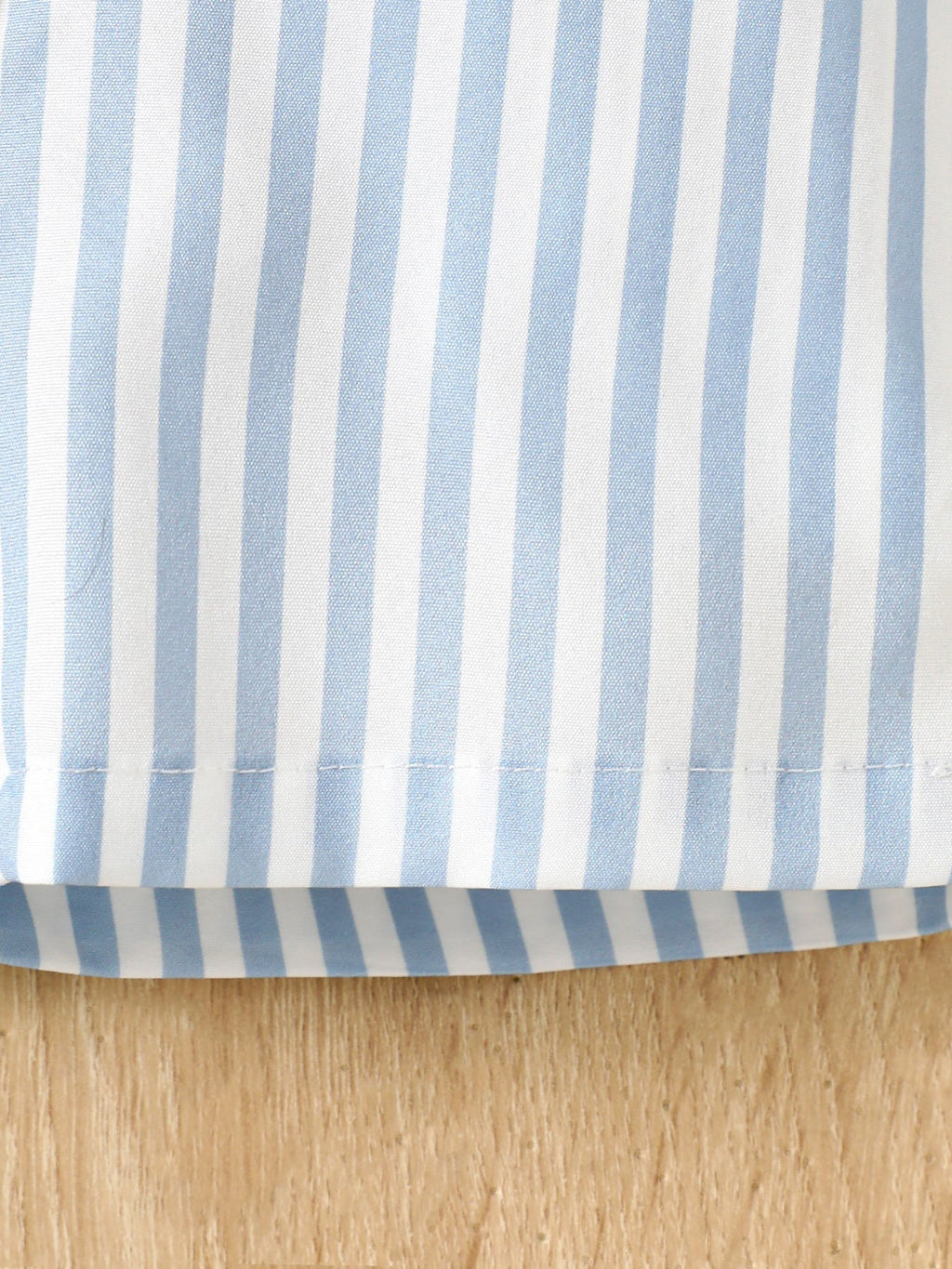 Children's Striped Pocket Tee and Shorts Set