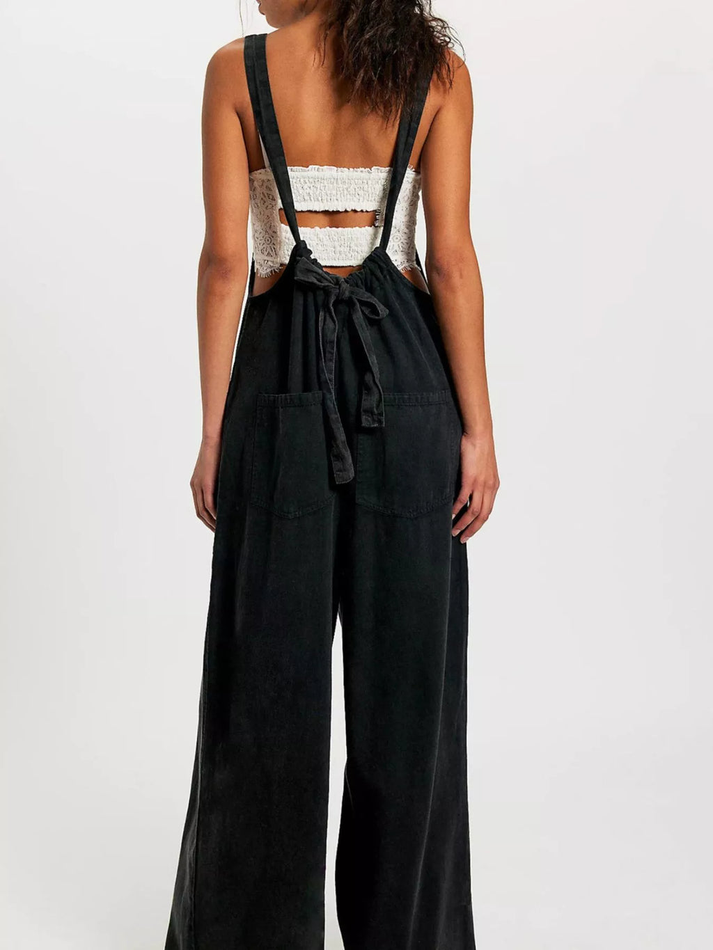 Sleeveless Wide-Leg Jumpsuit