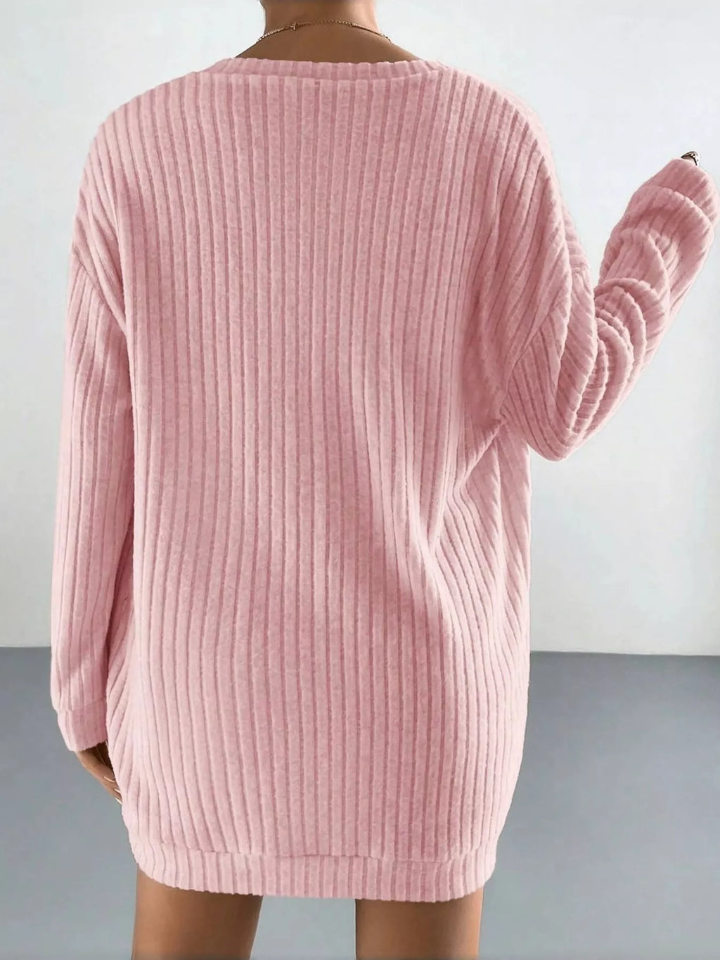 3-Piece Ribbed Knit Cardigan & Tube Top and Shorts Set