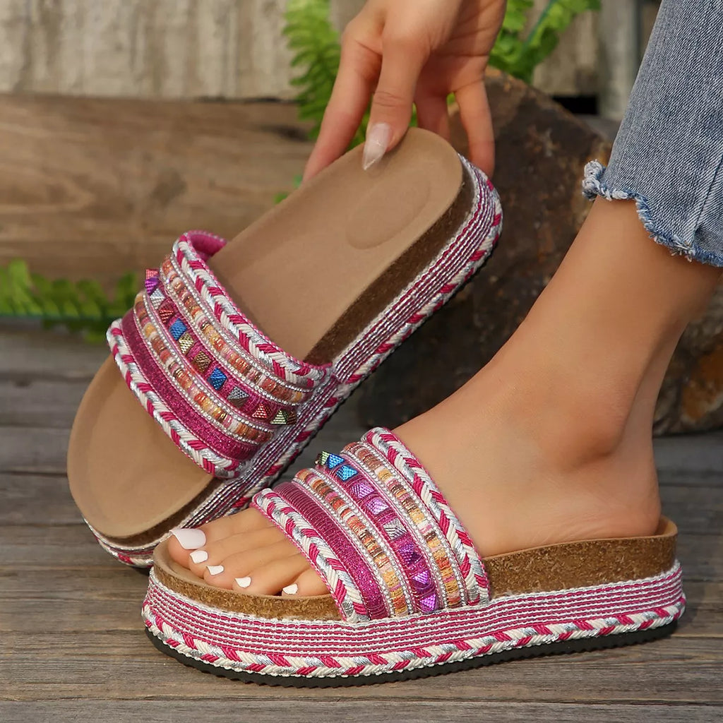 Open Toe Platform Sandals