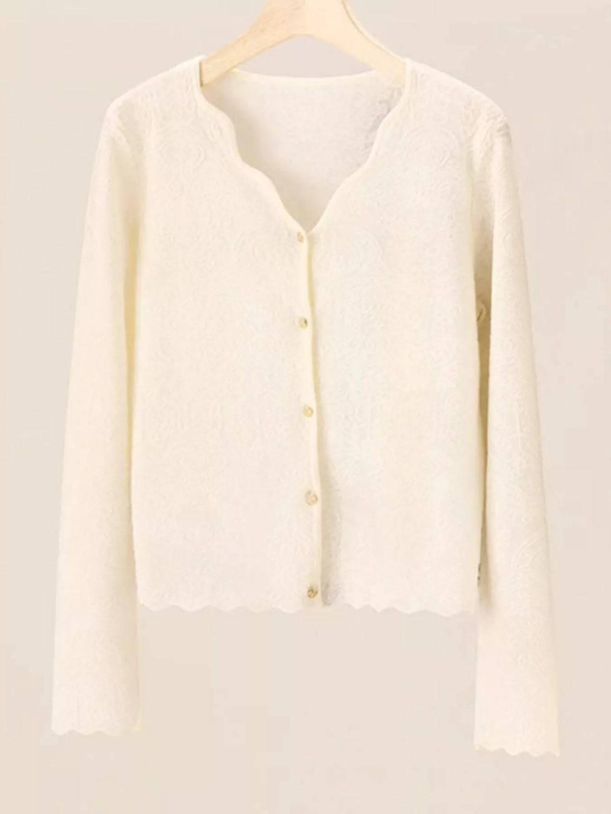 Lace V-Neck Cardigan
