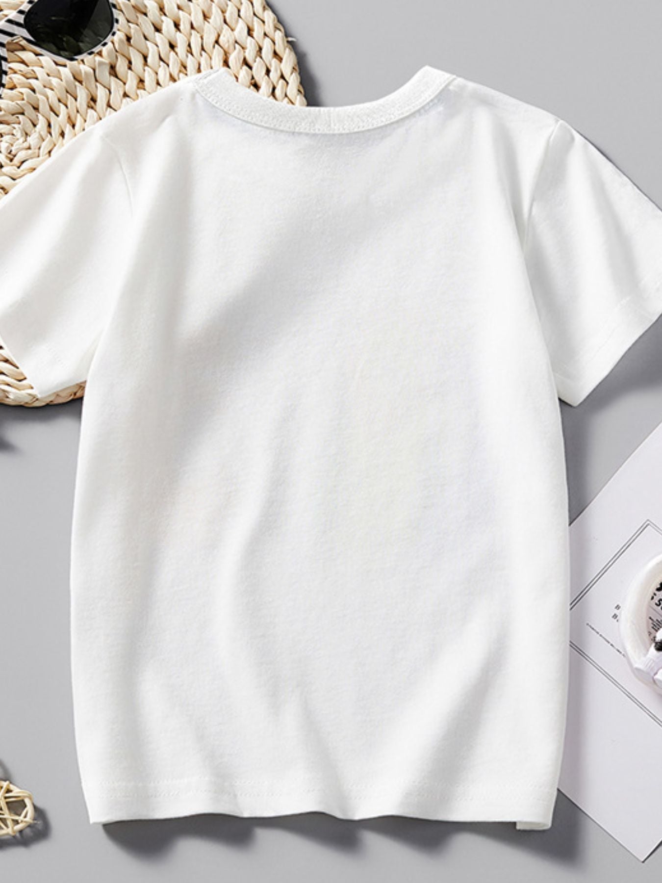 Children's Excavator Graphic Short Sleeve Tee