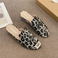 Leopard Open Toe Sandals
