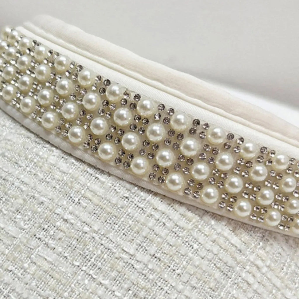 Pearl Detail Sunscreen Hat