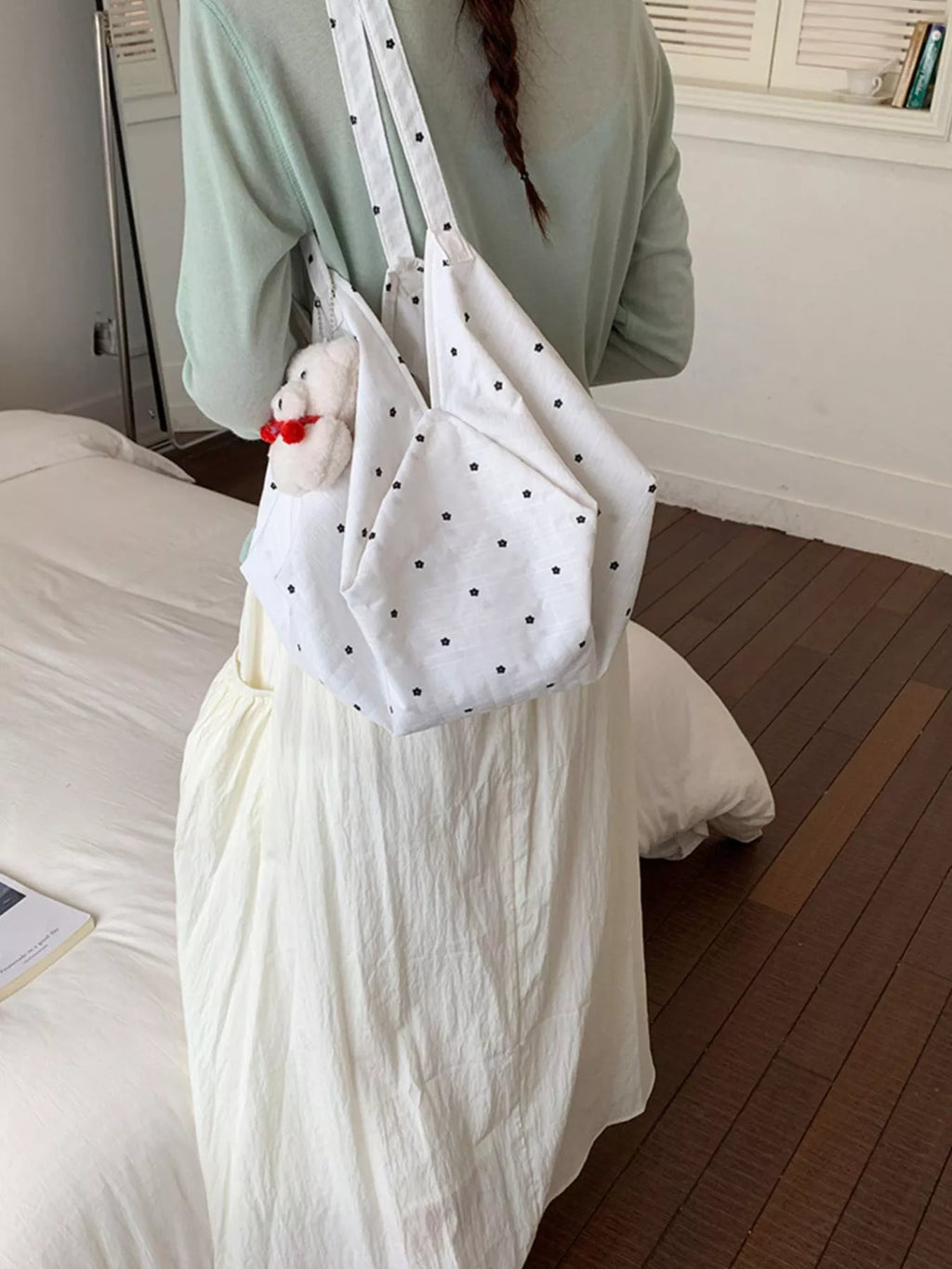 Polka Dot Shoulder Bag