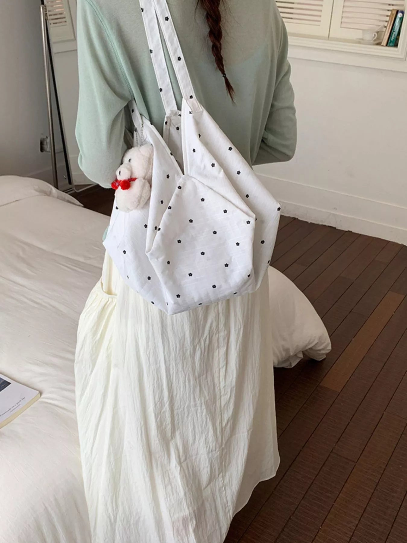 Polka Dot Shoulder Bag