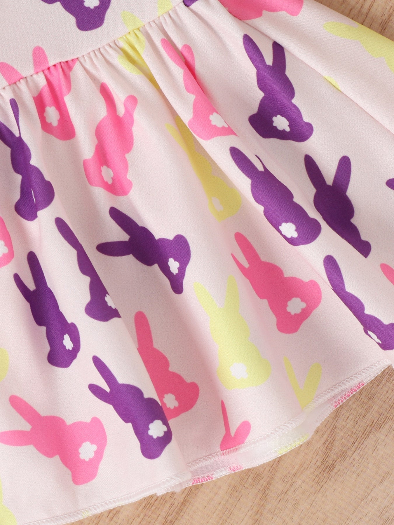 Children's Easter Bunny Short Sleeve Top and Pants Set
