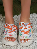 Platform Lace-Up Sandals