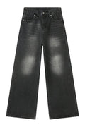 Wide Leg Jeans with Pockets