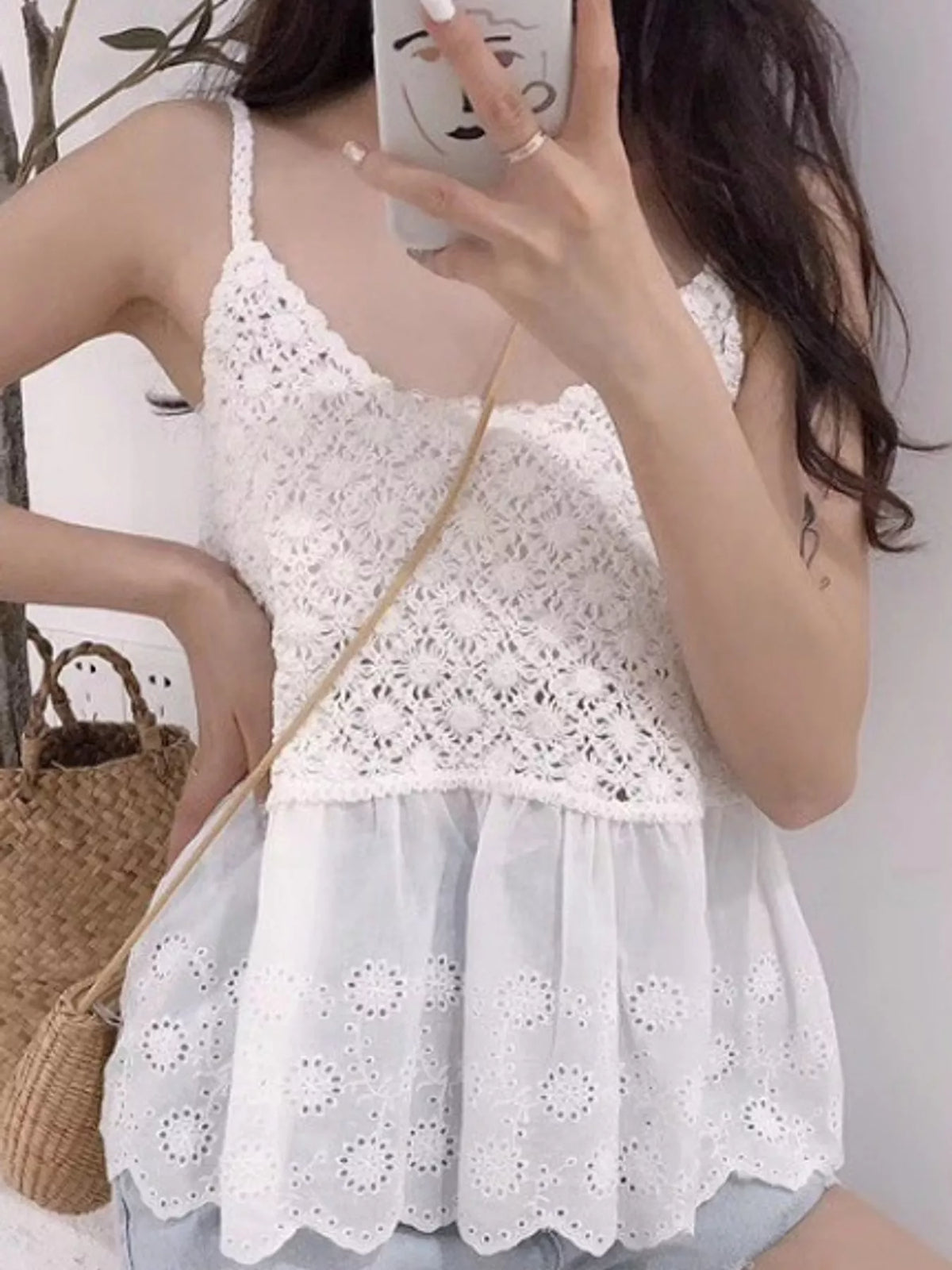 Crochet Lace Cami