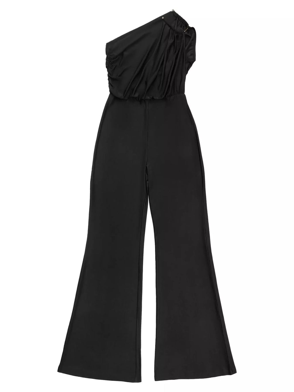 One-Shoulder Wide-Leg Jumpsuit