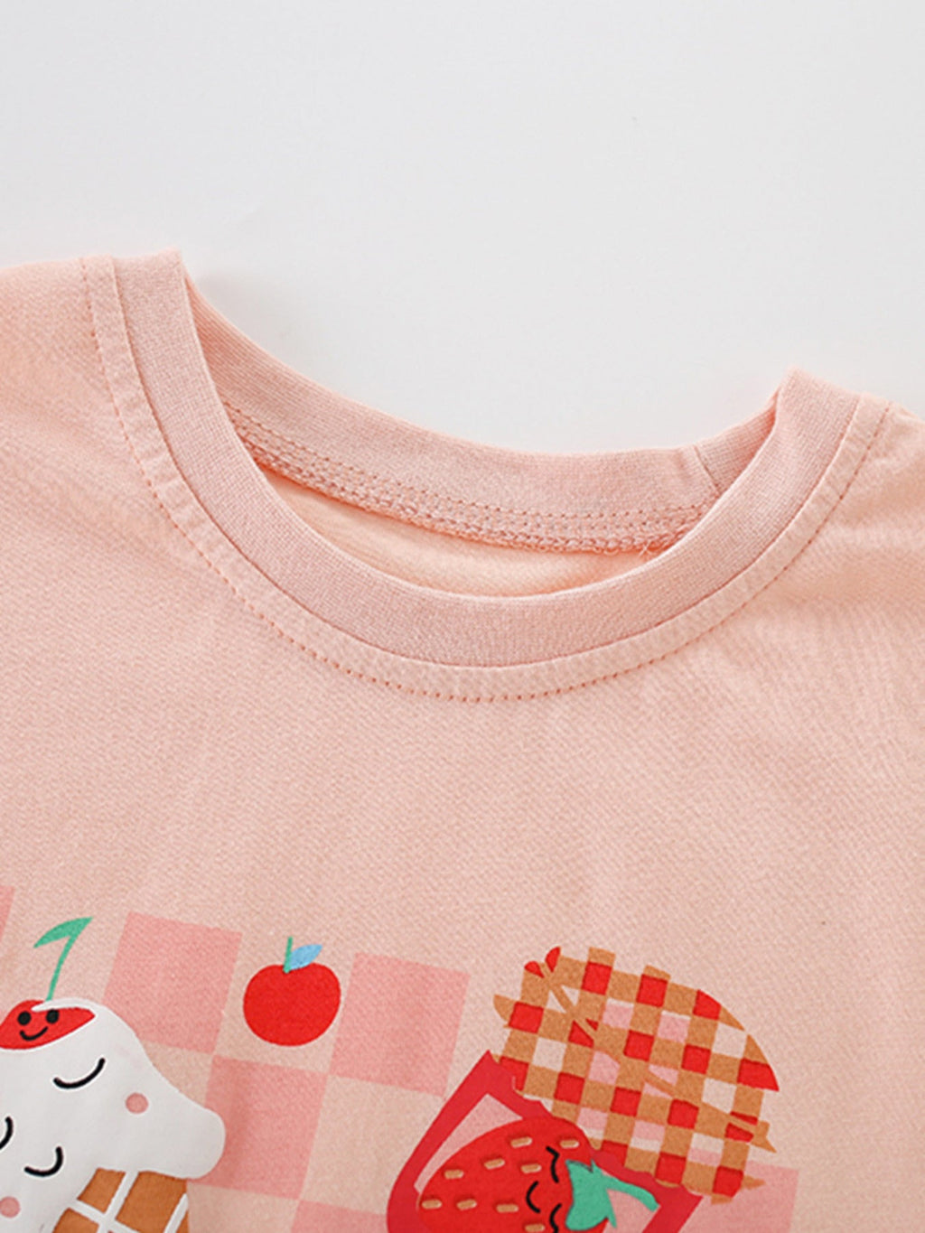 Children's Graphic Tee & Striped Flare Pants Set