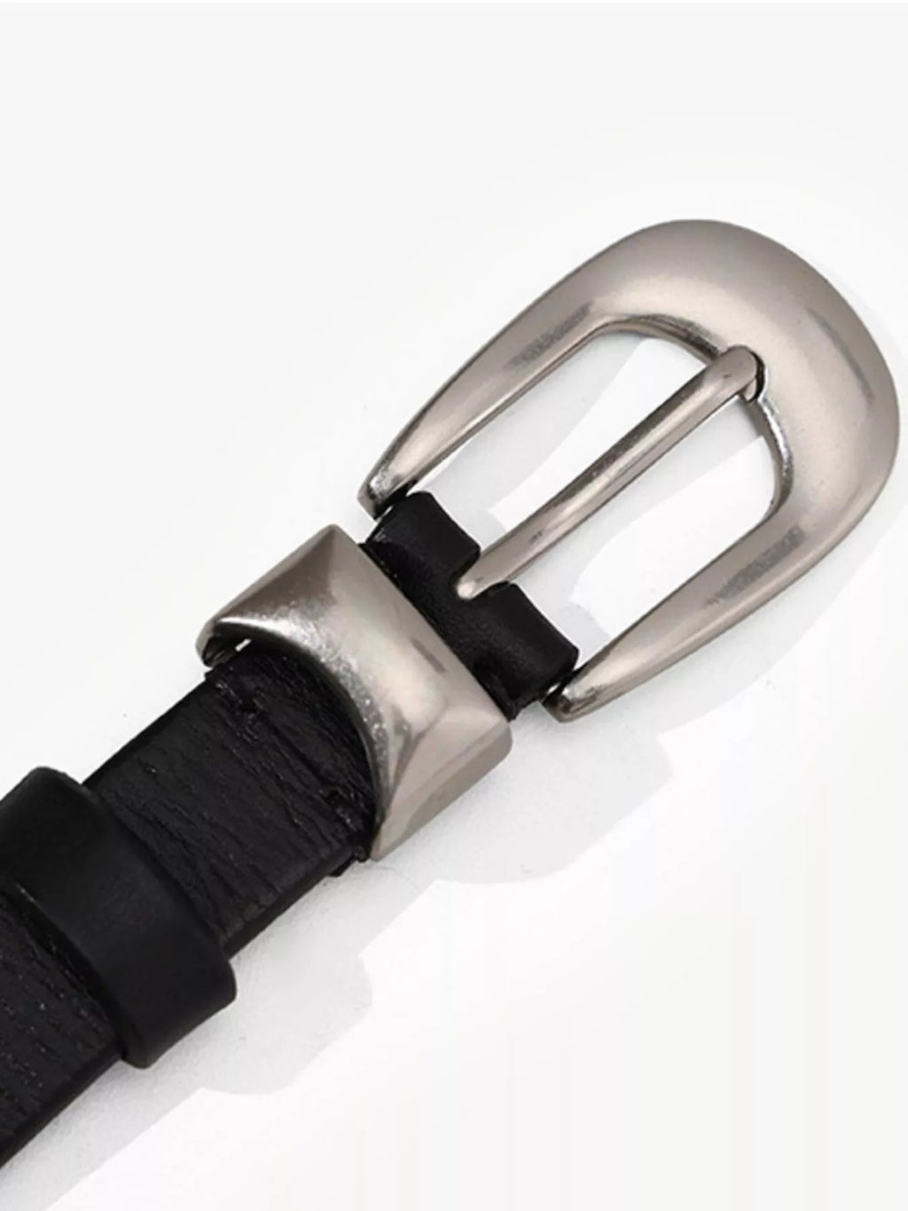Flower Adjustable Leather Belt