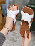 Open Toe Flats Sandals