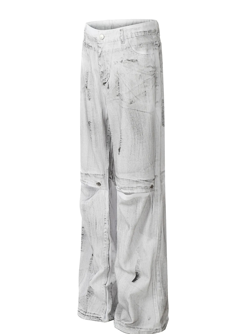 Men's Wide Leg Baggy Jeans