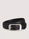 Classic Silver Buckle Belt