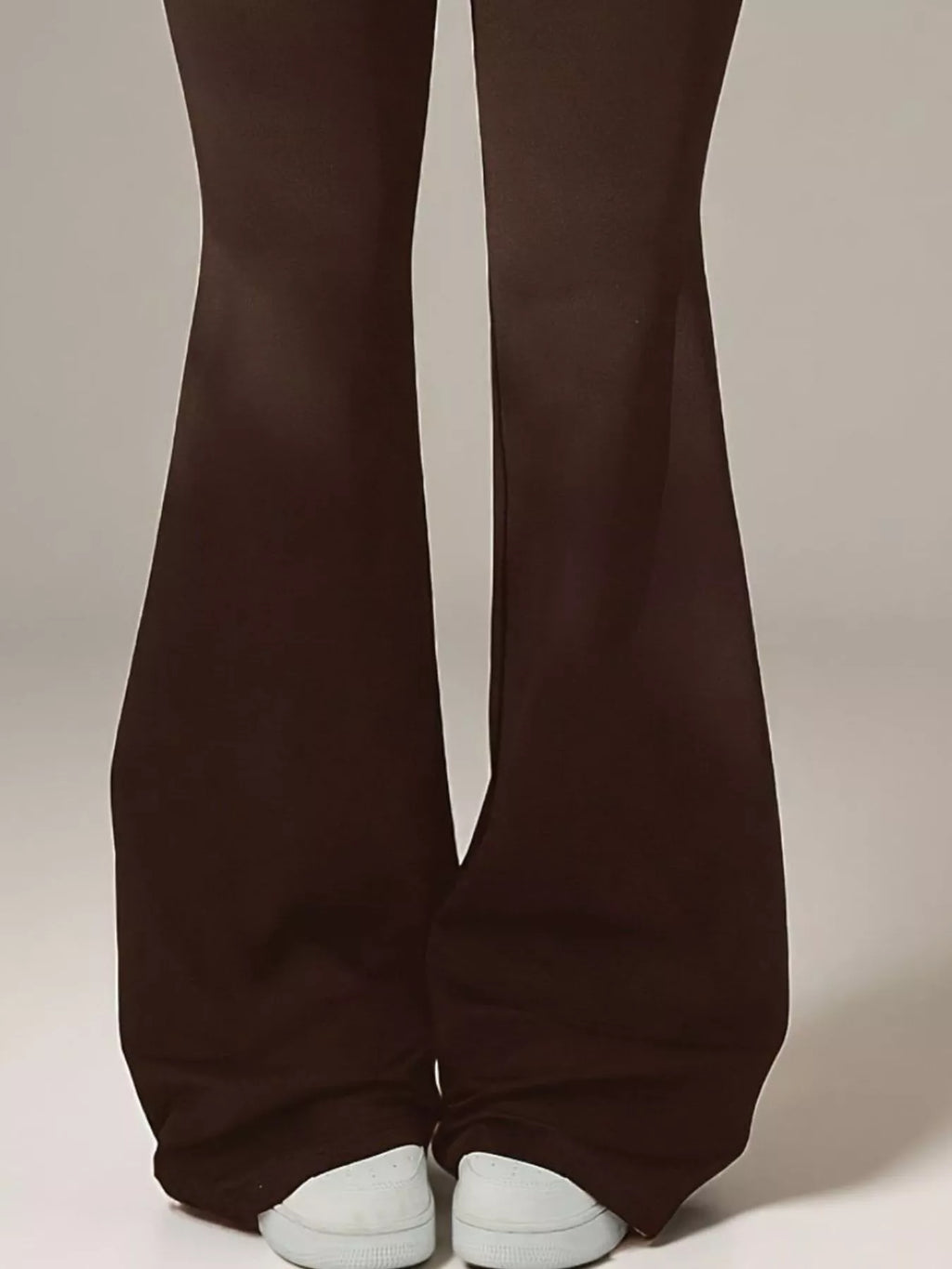 High-Waisted Polka Dot Flare Pants
