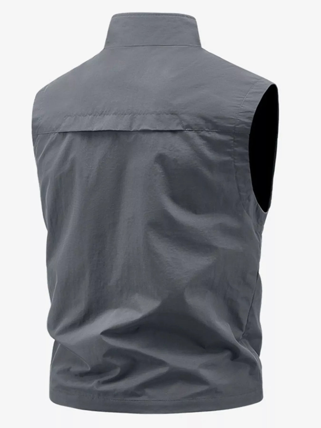Men's Plus Size Lightweight Multi-Pocket Outdoor Vest