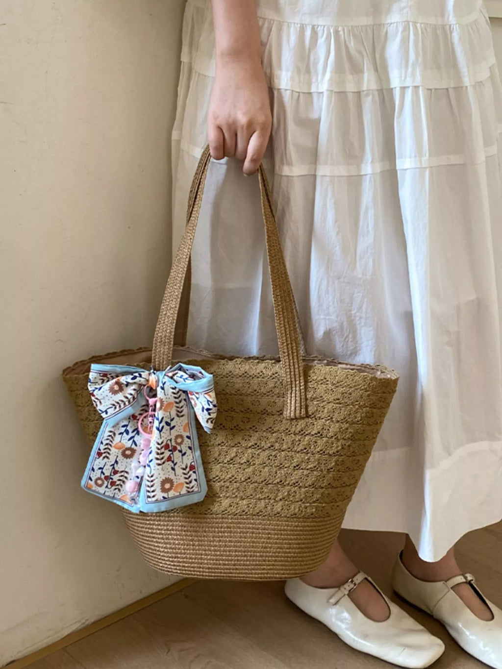 Straw Woven Shoulder Bag