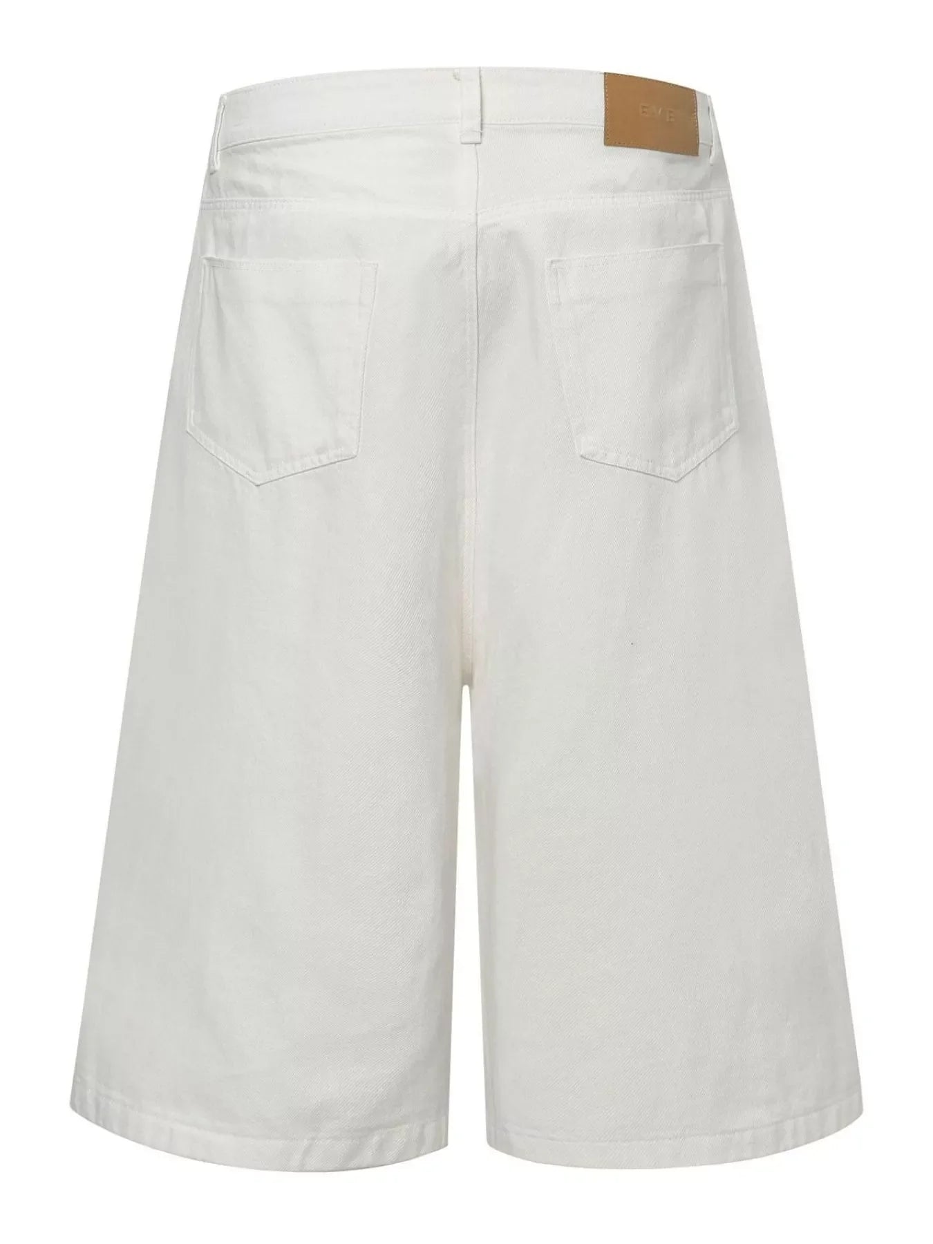 Men's Washed Wide Leg Capris