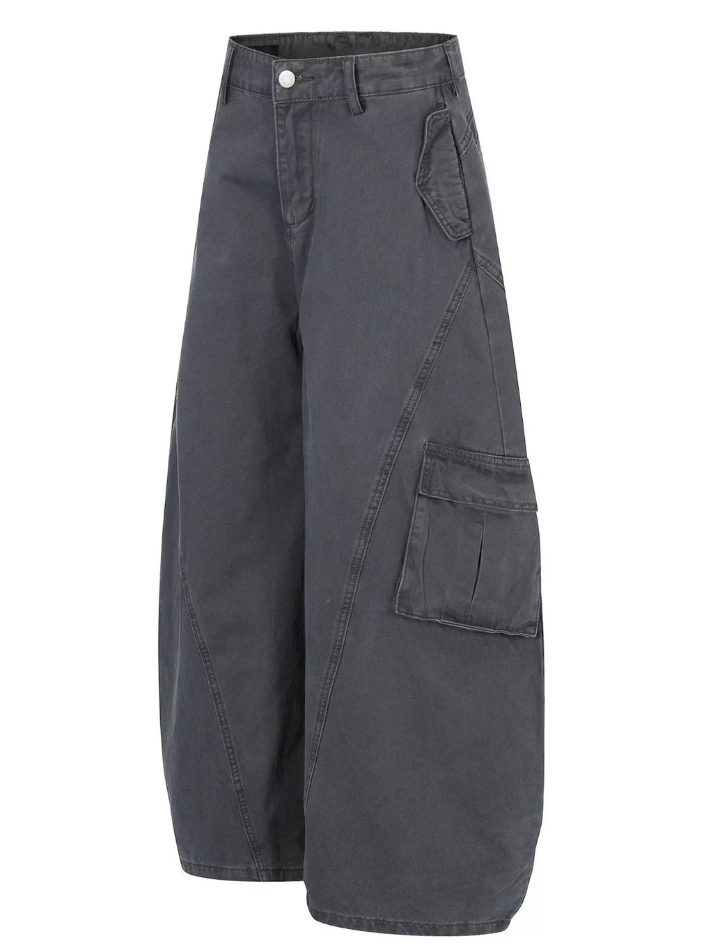 Men's Wide Leg Cargo Pants