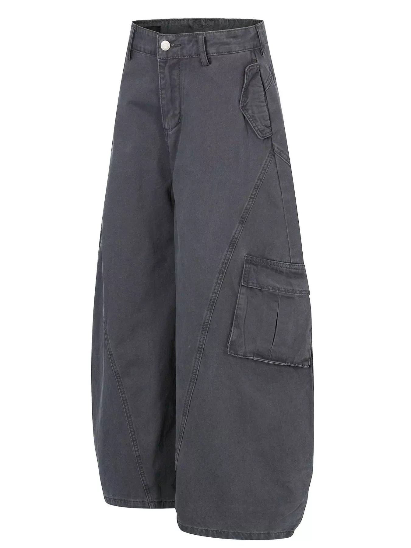 Men's Wide Leg Cargo Pants