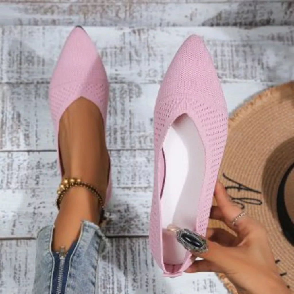 Point Toe Flats Slip-Ons
