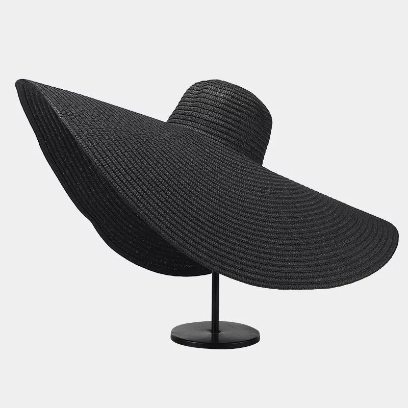 Oversized Wide Brim Straw Sun Hat