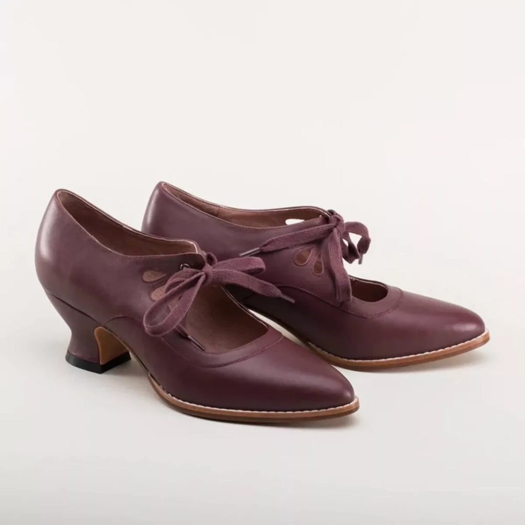 Point Toe Block Heel Shoes