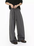 Men's Wide Leg Pleated Pants