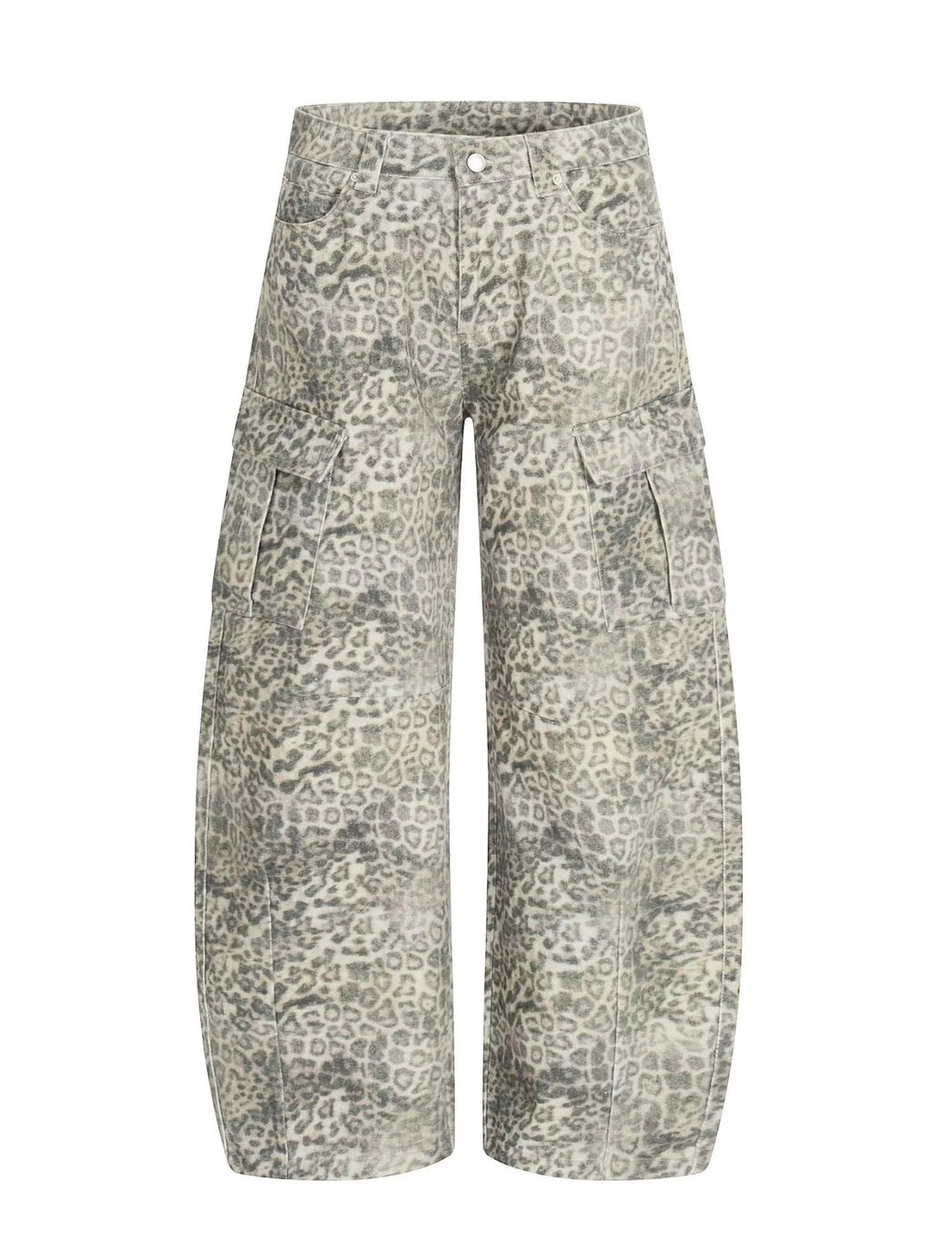 Men's Leopard Print Cargo Pants