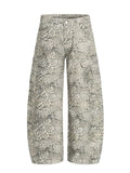 Men's Leopard Print Cargo Pants