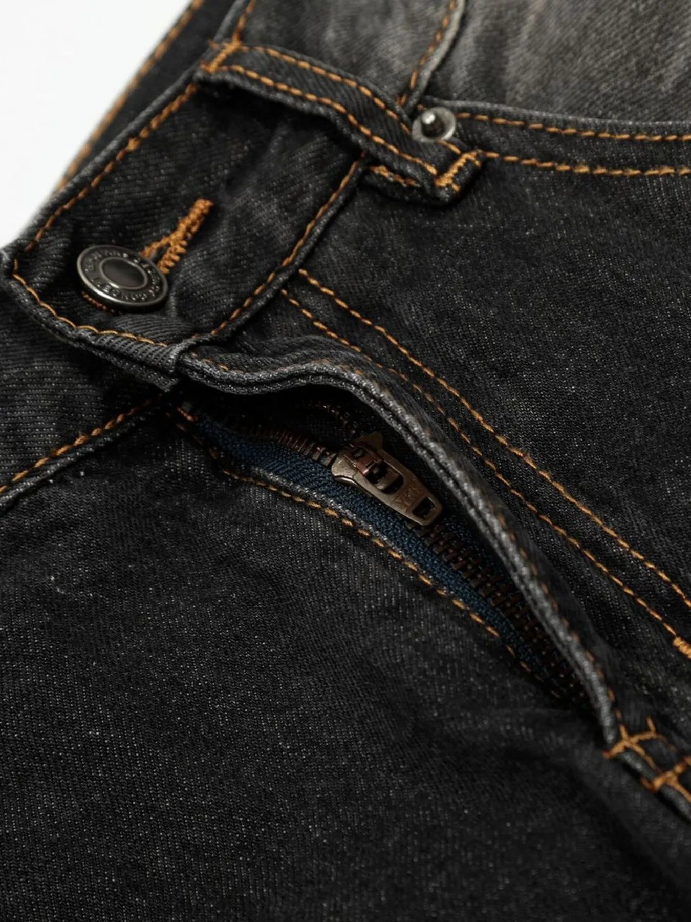 Men's Washed Balloon Wide Leg Jeans
