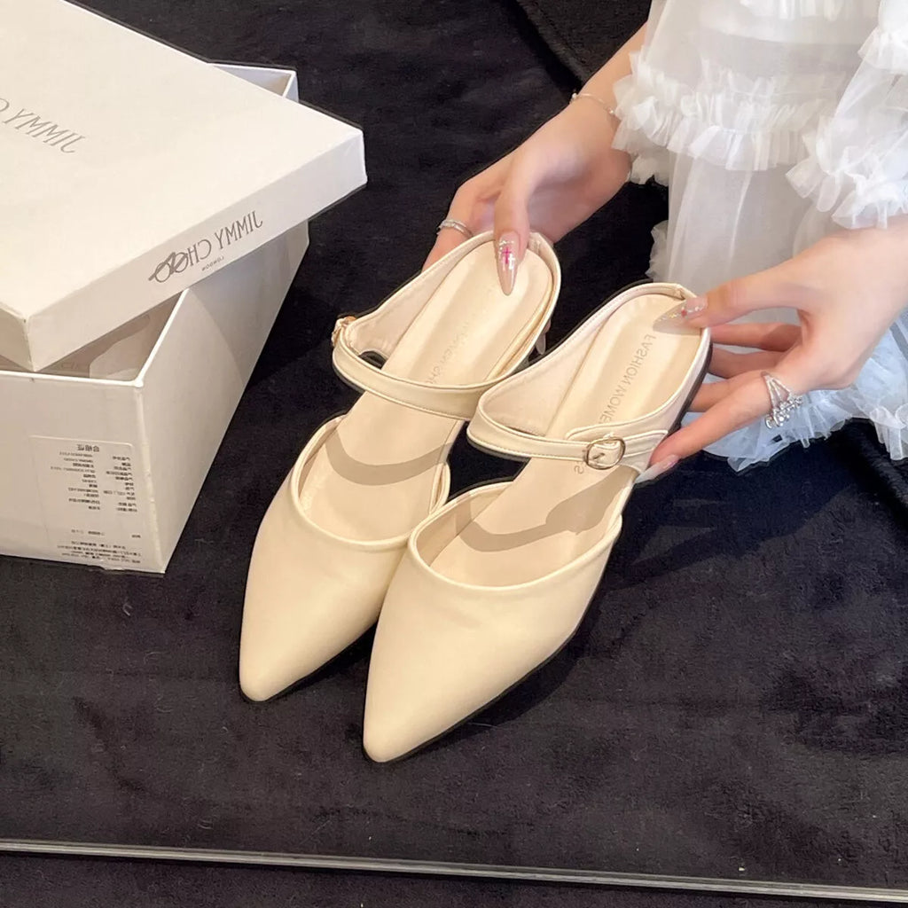 Point Toe Flats Sandals