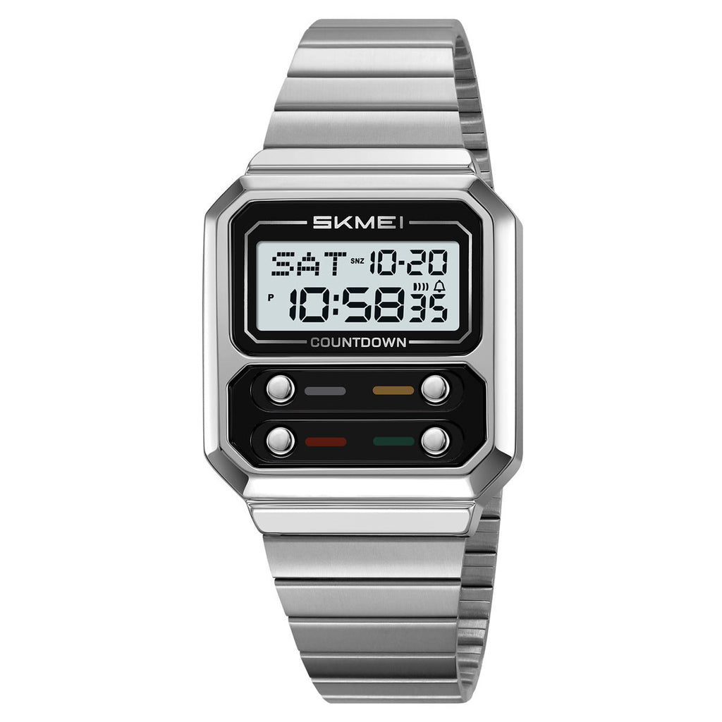 Men's Retro Multifunctional Waterproof Digital Watch