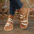 Open Toe Flats Sandals