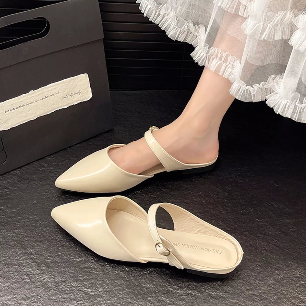 Point Toe Flats Sandals